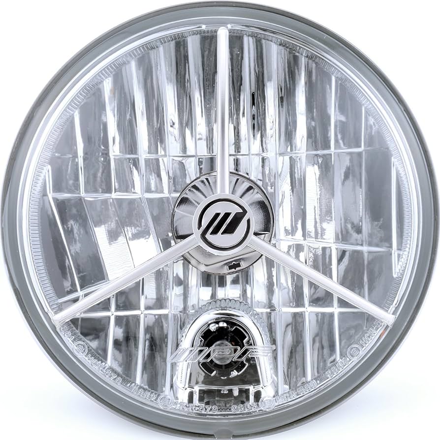 Amazon.co.jp: IPF ヘッドライト ASSY ハロゲン H4 丸形 2灯式 マルチ