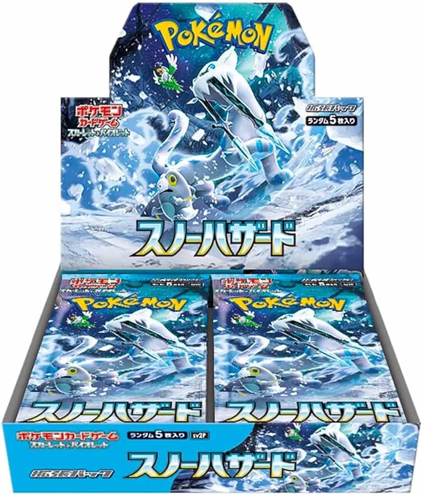 Amazon.com: Pokemon Card Game Scarlet & Violet Expansion Pack Snow