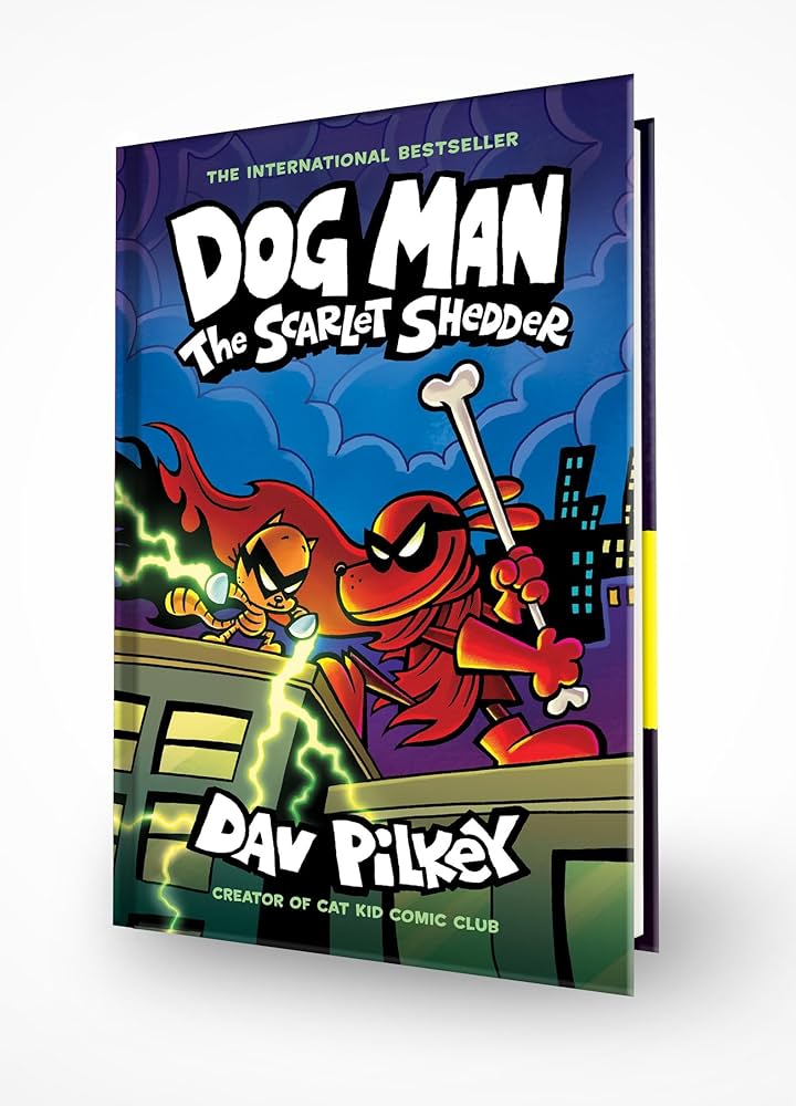 Amazon | The Scarlet Shedder (Dog Man, 12) | Pilkey, Dav