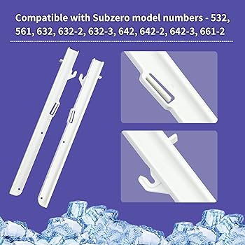 Amazon.com: Vanshly 1 Pair Replacement Kit for Subzero Ice Bucket