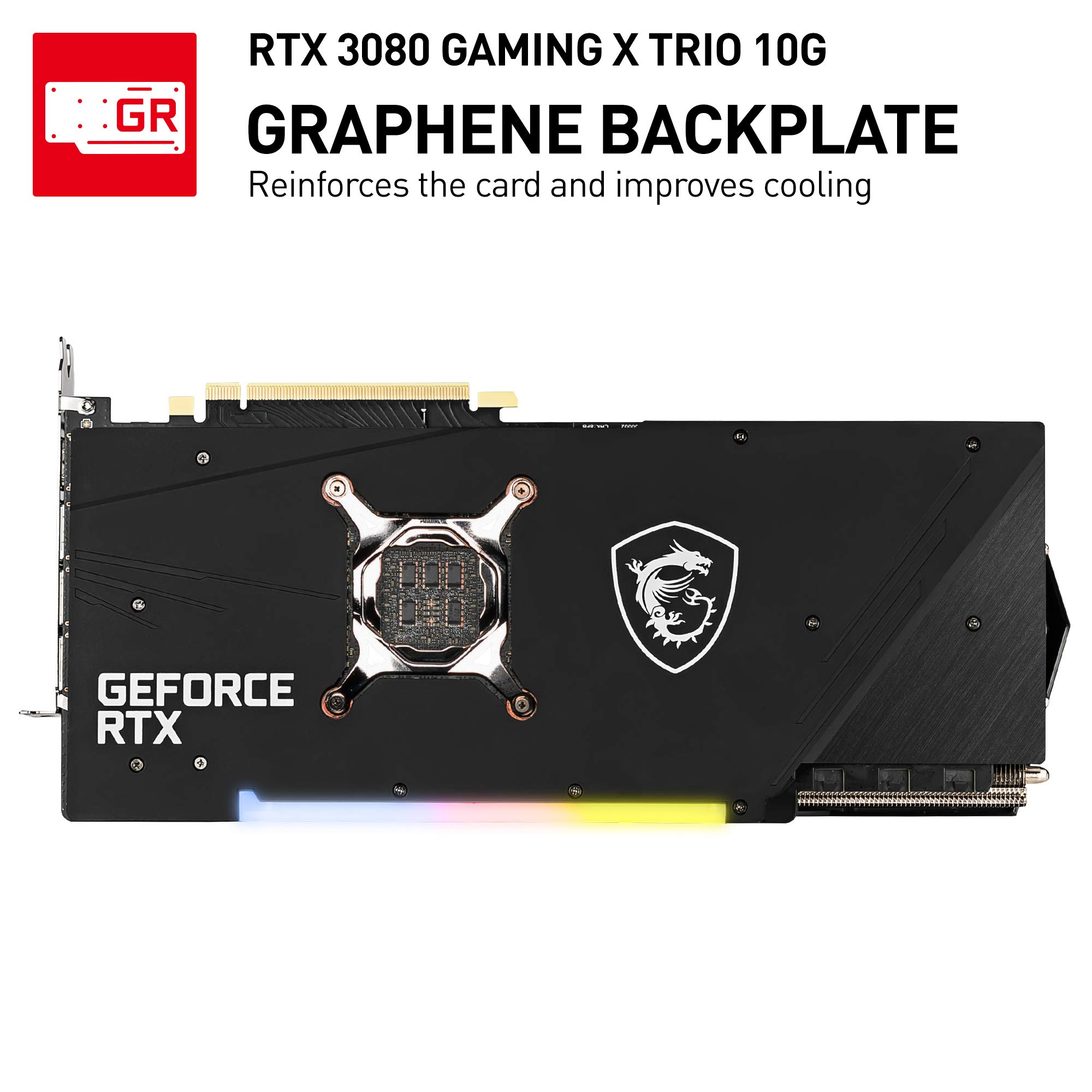 Amazon | 【整備済み品】 MSI GeForce RTX 3080 GAMING X TRIO 10G