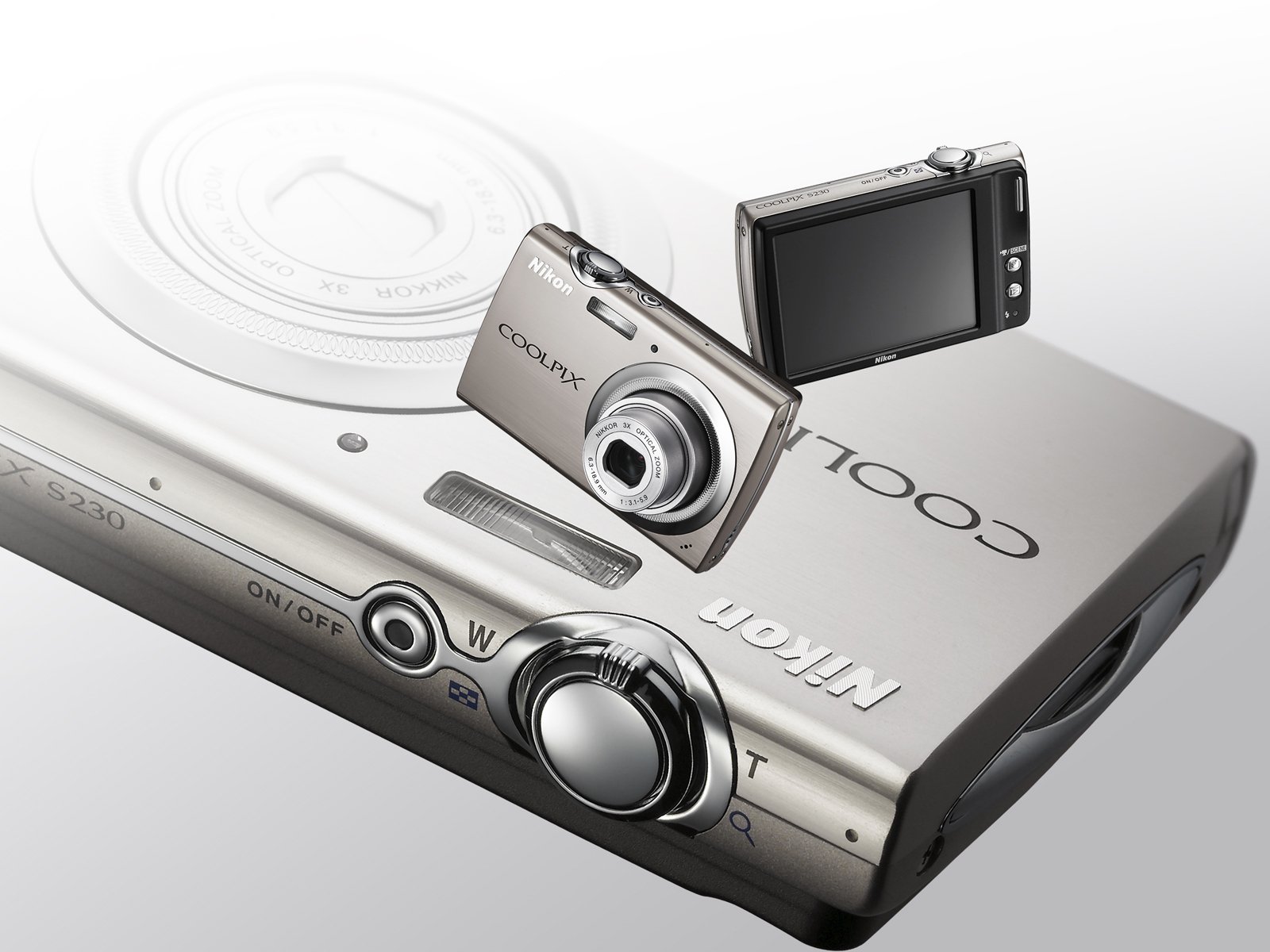 Amazon | Nikon デジタルカメラ COOLPIX (クールピクス) S230 ソリッド