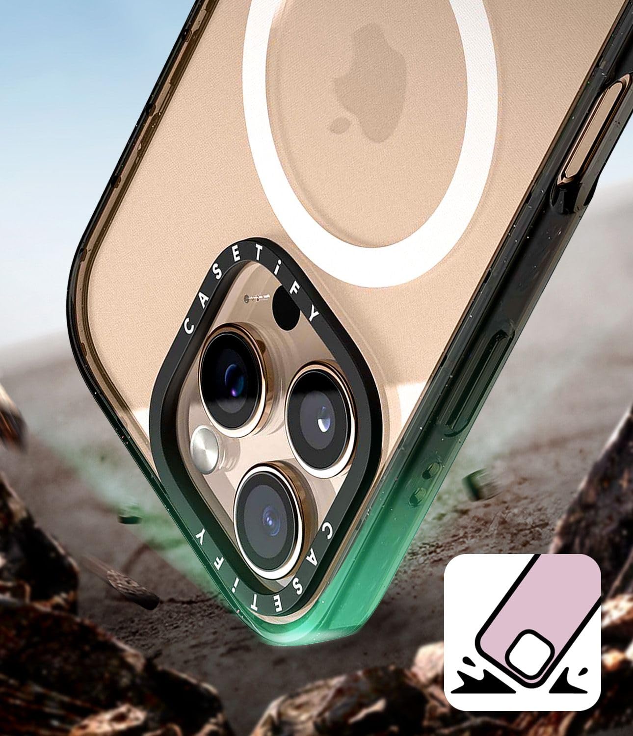 Amazon.com: CASETiFY Impact Case for iPhone 16 Pro [Slim / 8.2 ft