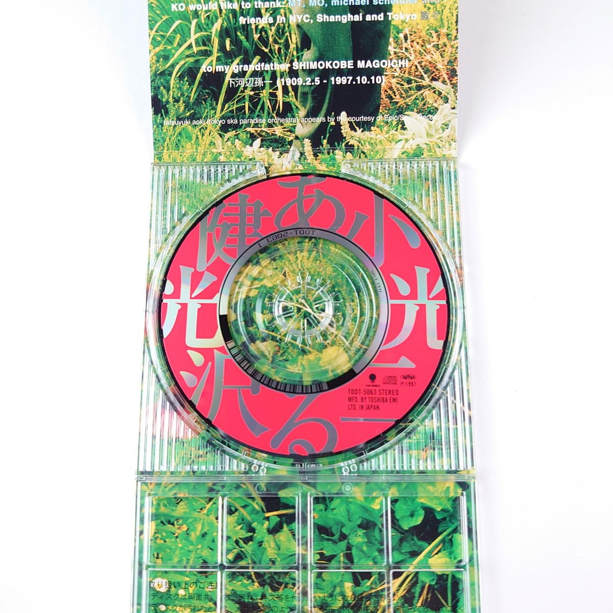 Amazon.co.jp: CDS 小沢健二 ある光/美しさ シングルCD : おもちゃ