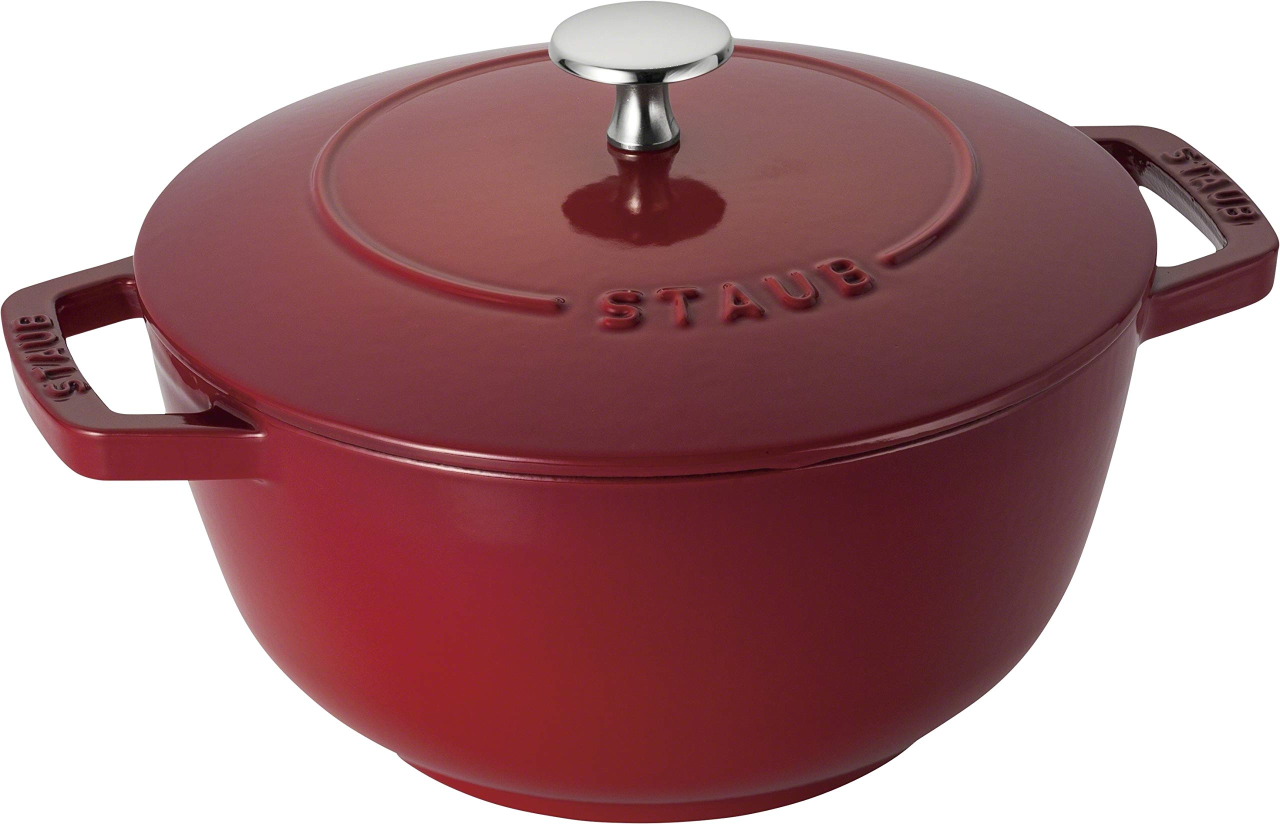 Amazon.co.jp: staub ストウブ 「 ワナベ チェリー L 20cm 」 両手