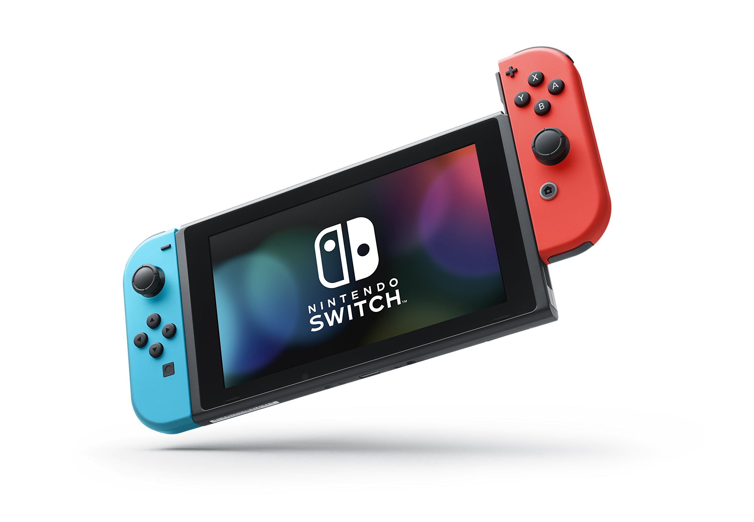 Amazon.com: Nintendo Switch with Neon Blue and Neon Red Joy‑Con V2
