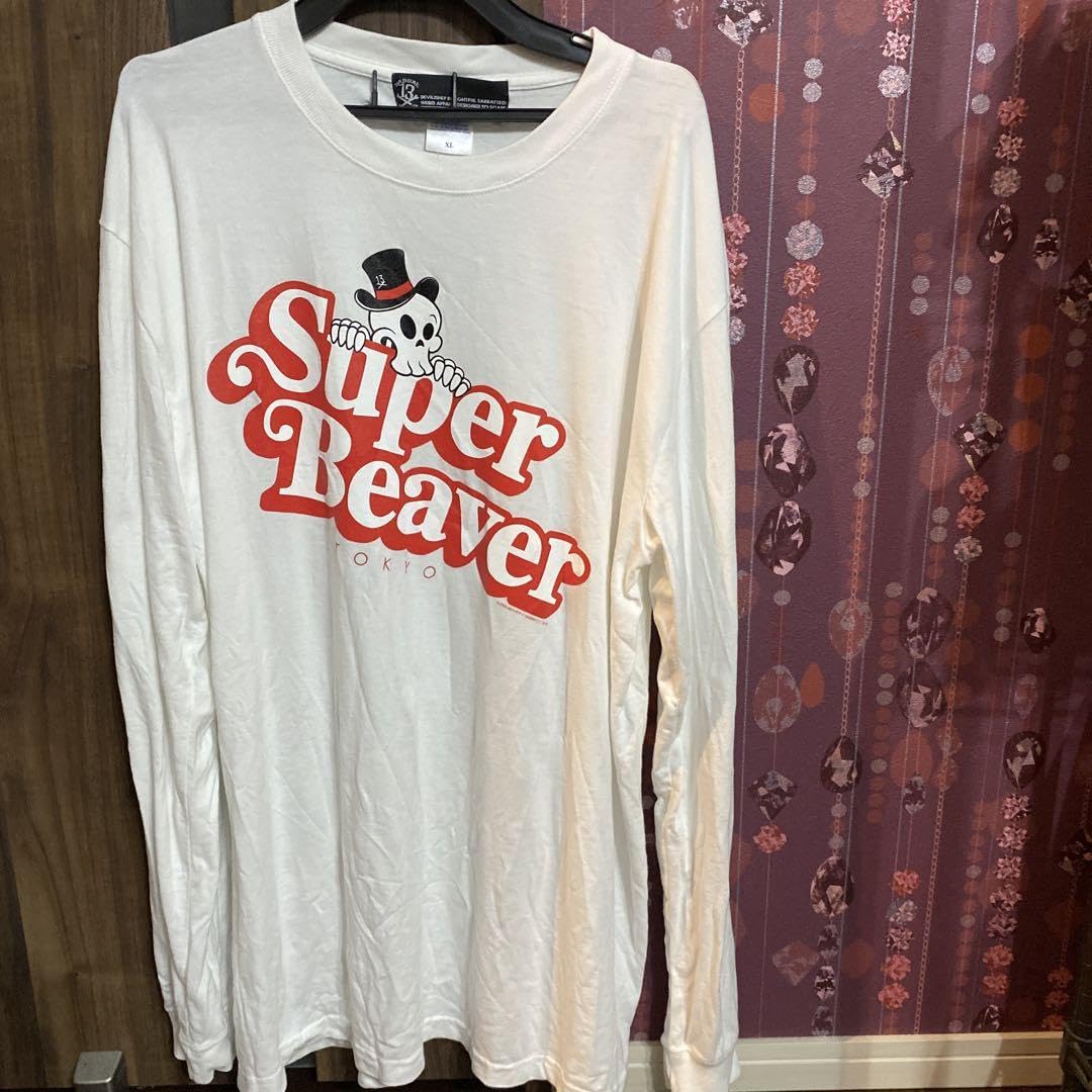 Amazon.co.jp: SUPER BEAVER スーパービーバー ロングスリーブ Tシャツ