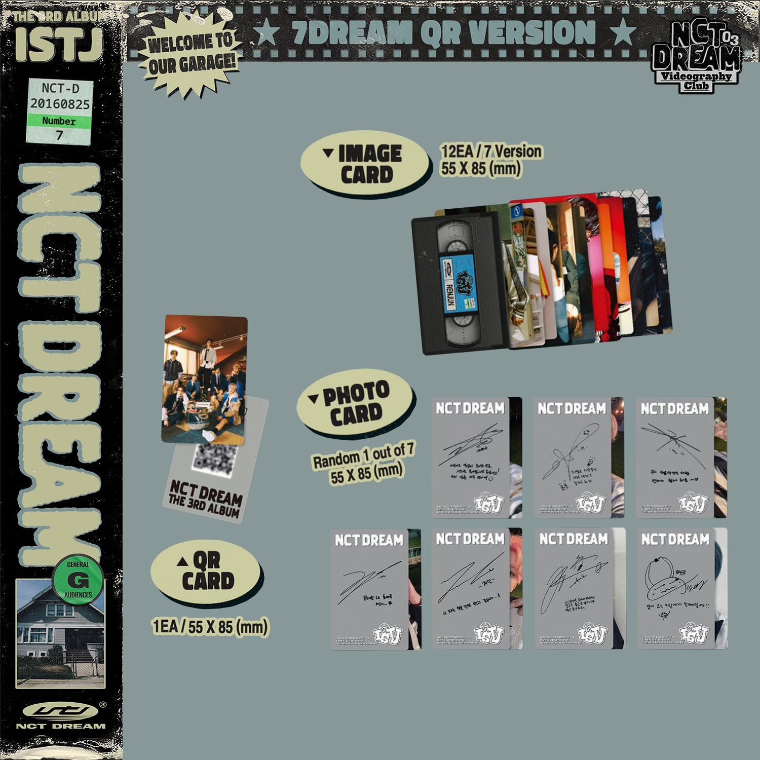 Amazon.com: NCT DREAM - 3rd Album [ISTJ] (7DREAM QR Ver. - CHENLE