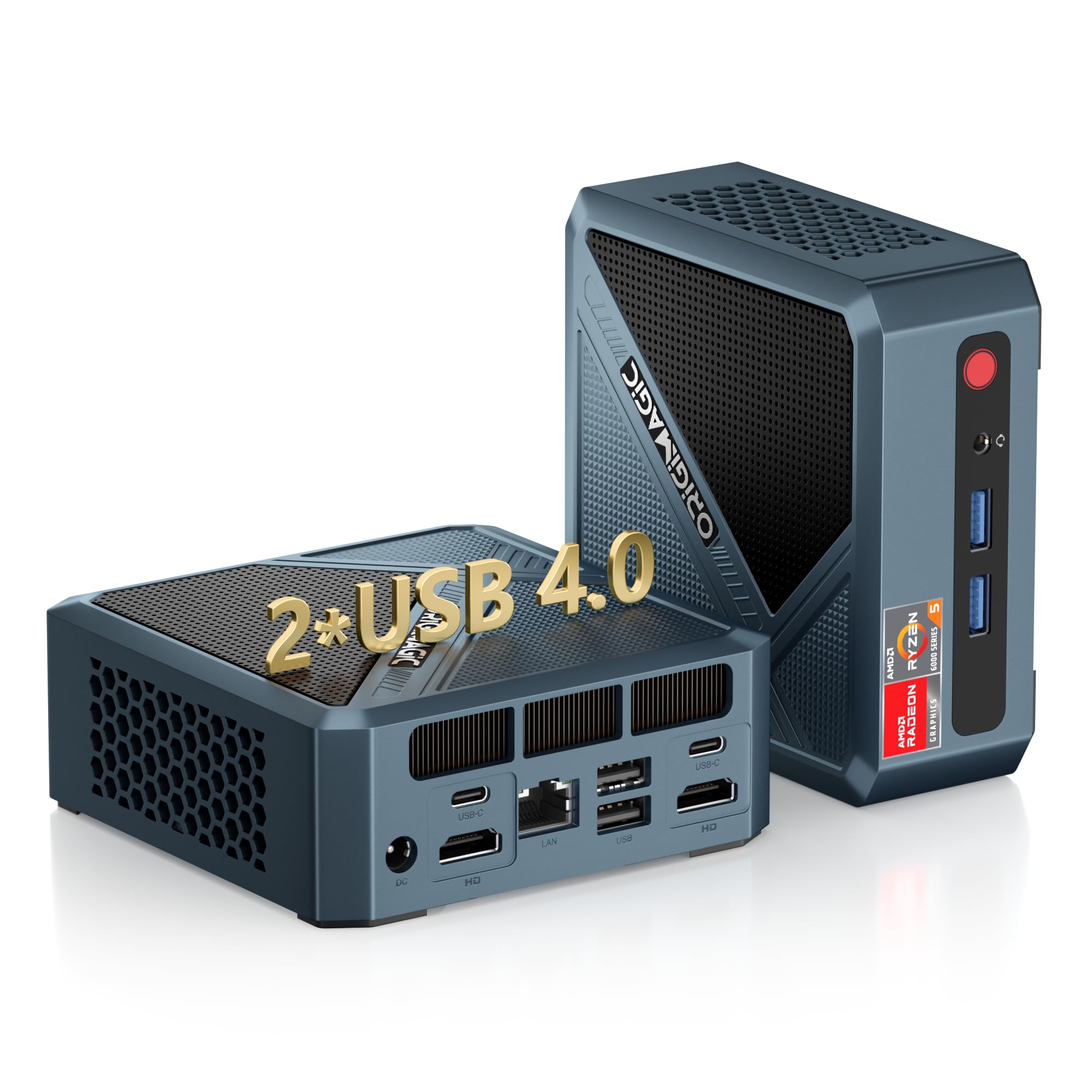 origimagic N2 Pro Mini PC, with Ryzen 7 6800H (8C/16T up to 4,7GHz