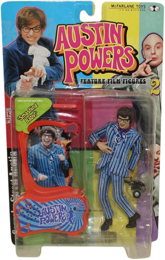 Amazon.com: Austin Powers II Figure with Sound: Carnaby Street