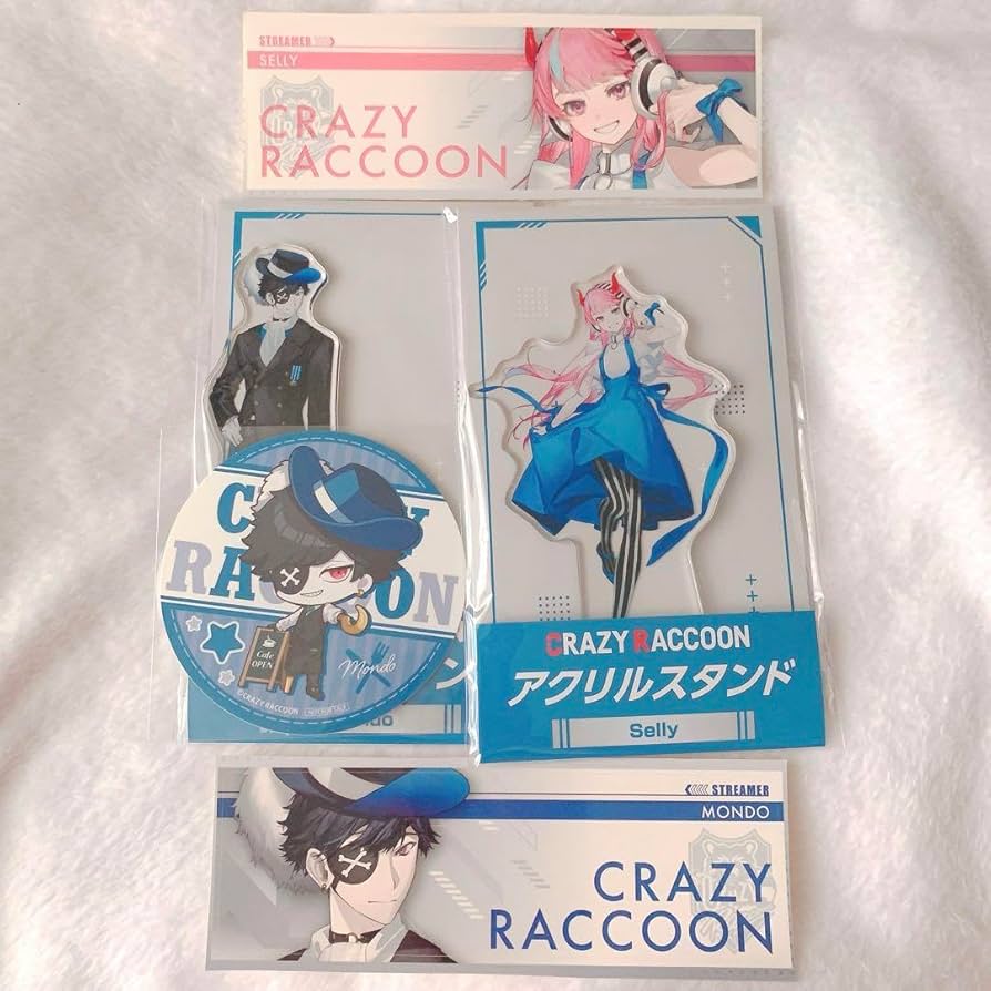 Amazon.co.jp: crazy raccoon CR mondo selly ローソン gigo : おもちゃ
