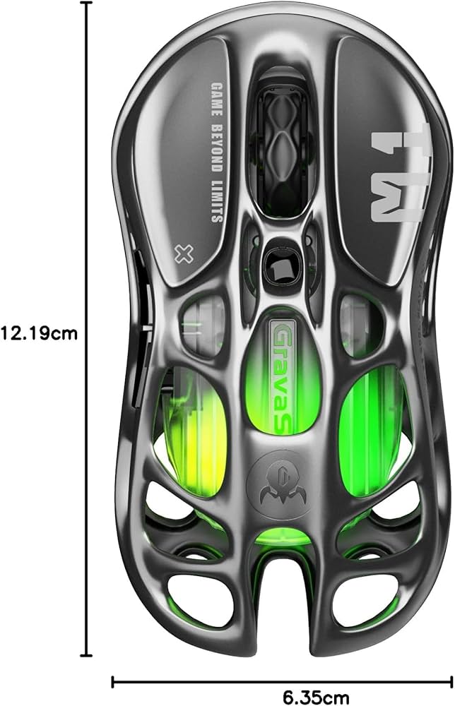 Amazon | 【国内正規品】GravaStar ゲーミングマウス 無線 有線