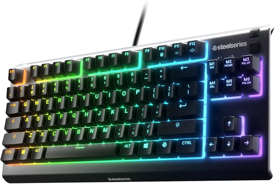 Amazon.com: SteelSeries Apex 3 TKL RGB Gaming Keyboard