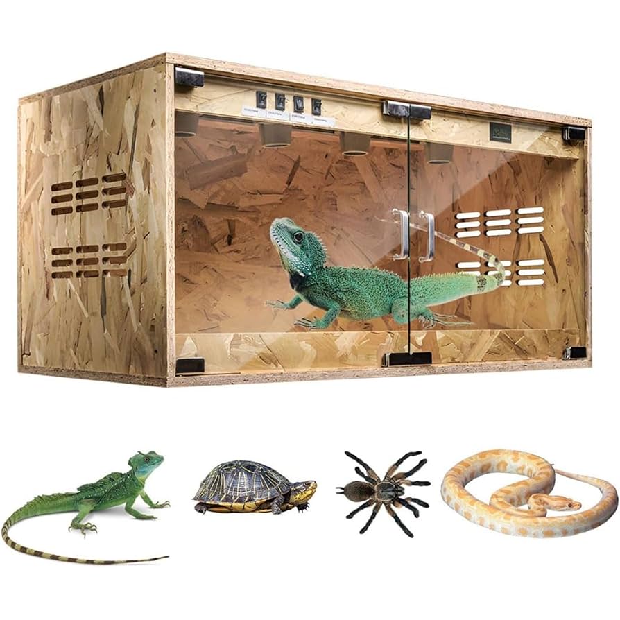 爬虫類ケージ 105×45×45㎝ リクガメ モニター イグアナ 爬虫類ケージ