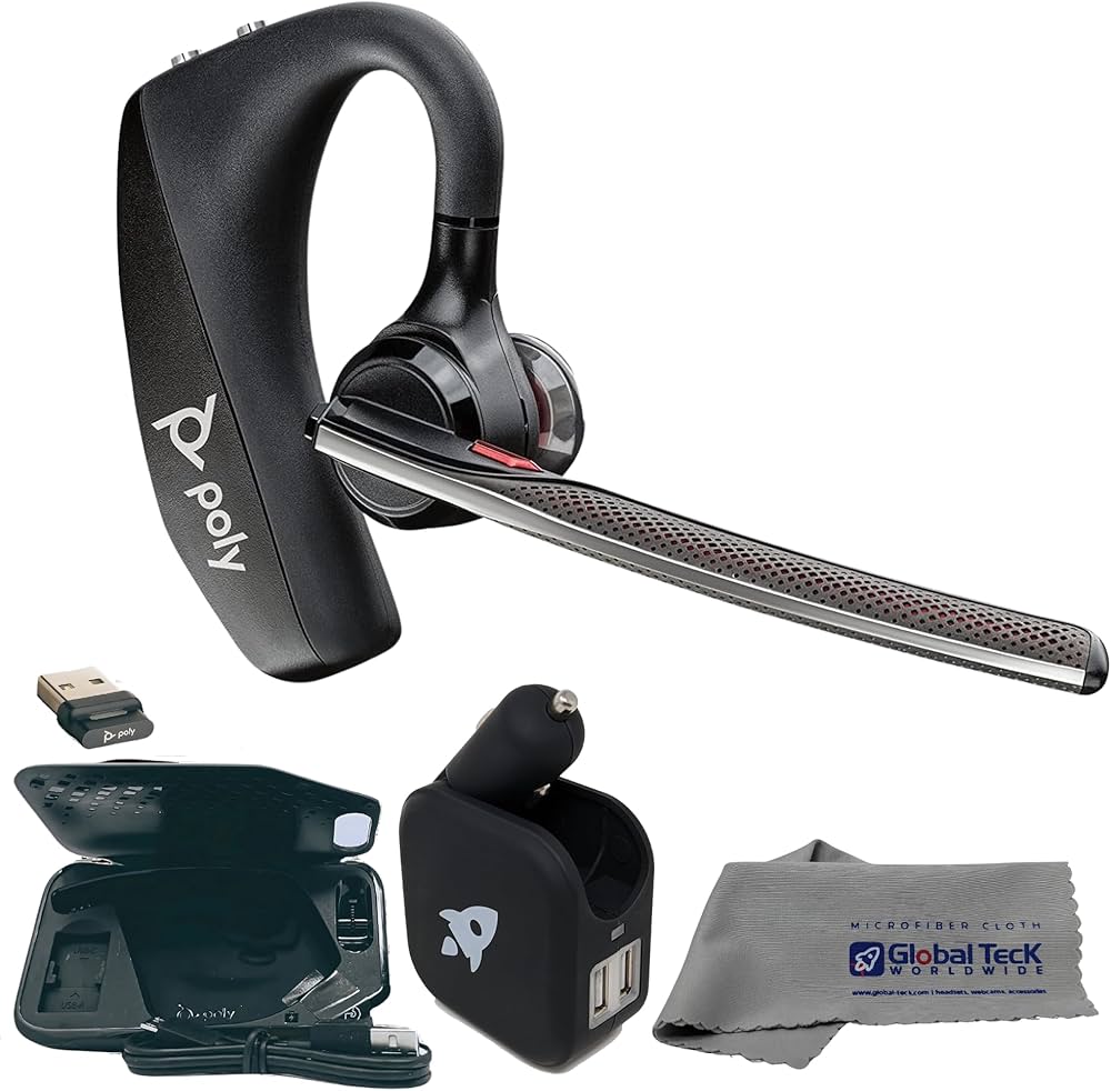 Amazon.com: Plantronics Voyager 5200 Bluetooth Headset Bundle