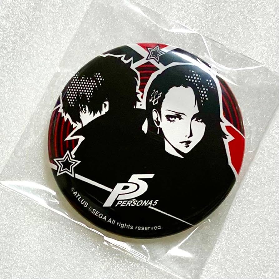 ペルソナ ライブ Q番シアターへようこそ 缶バッジ 雨宮蓮 ジョーカー
