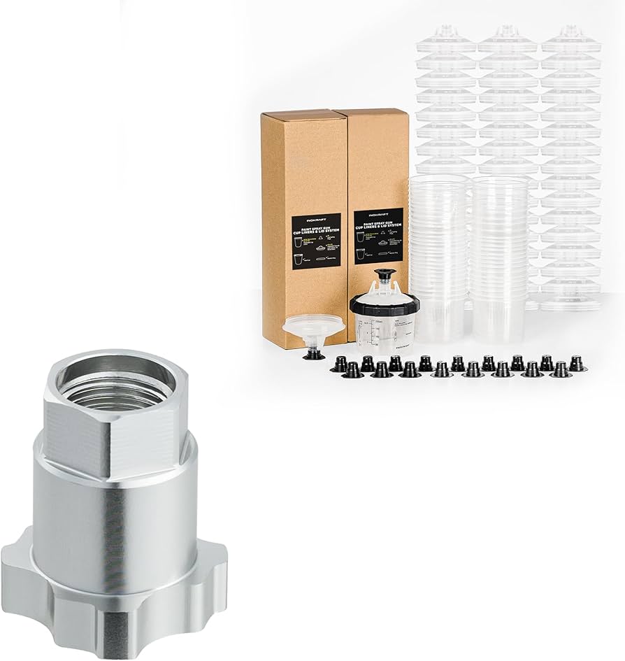 Amazon.com : InoKraft Disposable Paint Sprayer Gun Cup, Mini 6
