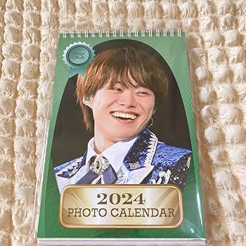 Amazon.co.jp: 大橋和也 2024 フォトカレンダー 卓上 はっすん大橋くん