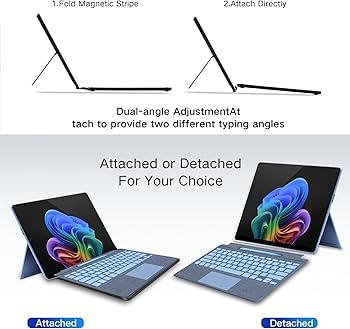 Amazon.com: JvKzaen Surface Pro 9 Keyboard with Slim Pen