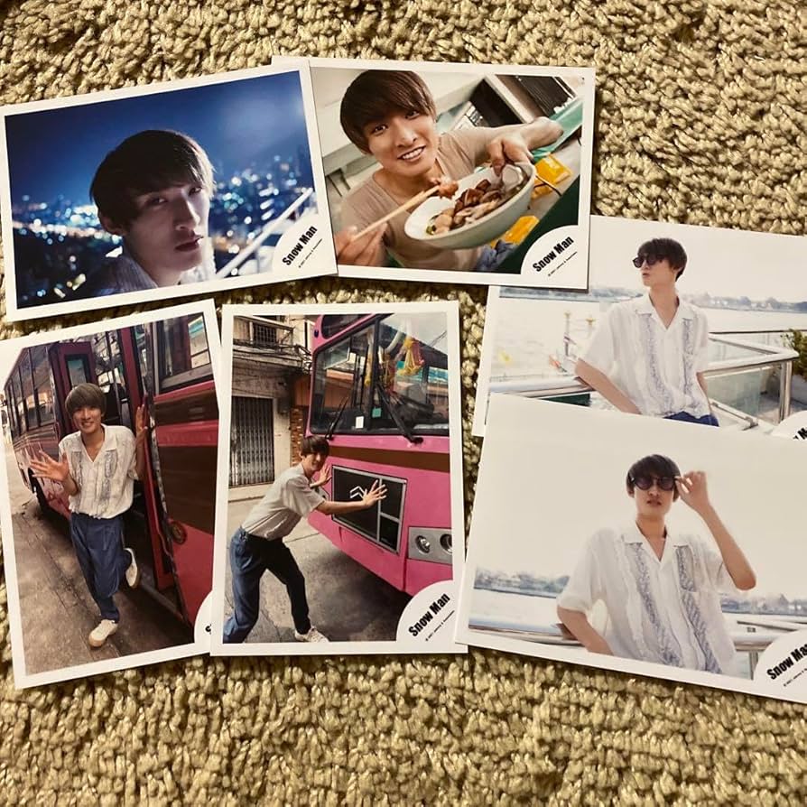 Amazon.co.jp: SnowMan 向井康二 公式写真 6枚セット : Toys & Games