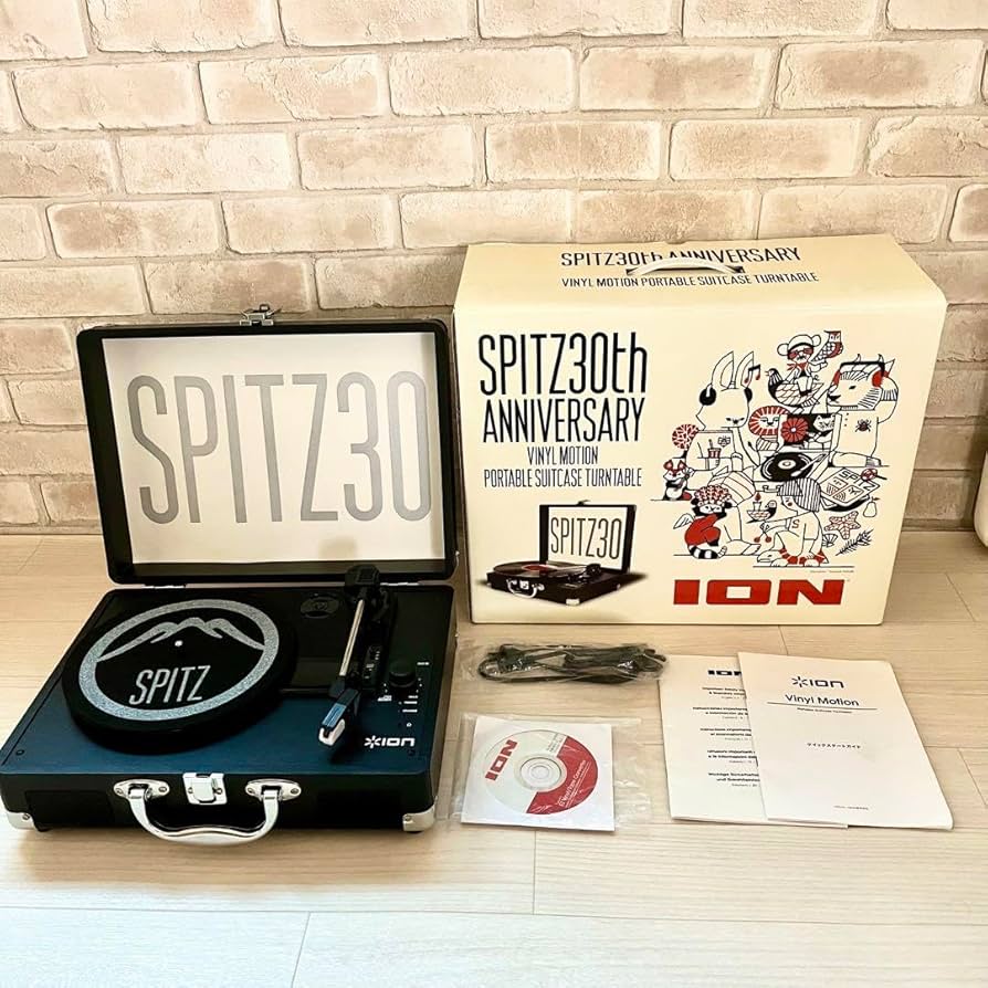 Amazon.co.jp: スピッツ 結成30周年記念ポータブルレコードプレーヤー