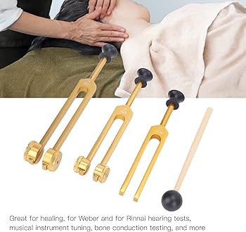 Amazon.co.jp: 音叉セット、128Hz 256Hz 512Hz アルミニウム合金の音叉