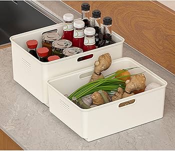 Amazon｜MJKQ9 キッチン収納ケース 幅9cm ホワイト 奥行36.5cm 高さ