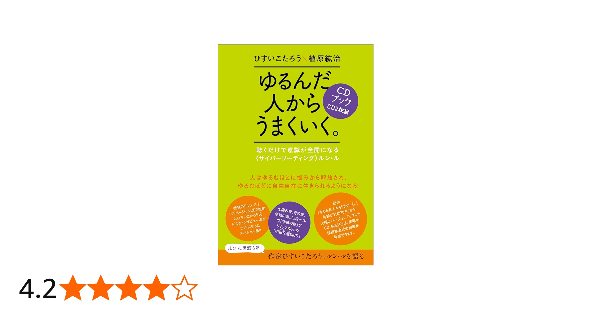 ゆるんだ人からうまくいく。CDブック 聴くだけで意識が全開になる