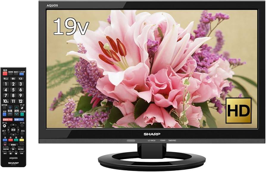 Amazon | シャープ AQUOS 液晶テレビ 19型 ブラック系 LC-19K30-B