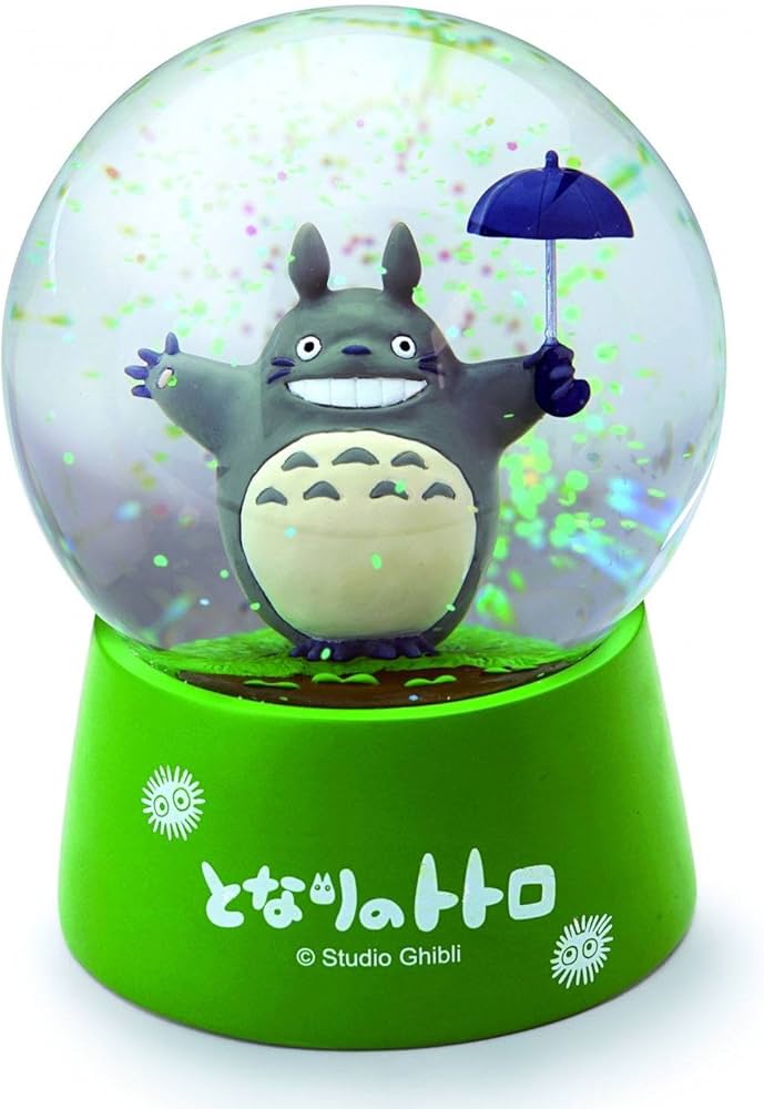 Amazon.co.jp: スタジオジブリ となりのトトロ スノードーム 傘を持っ