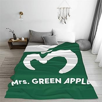 Amazon｜ミセス・グリーン・アップル ブランケット フランネル柔らかい