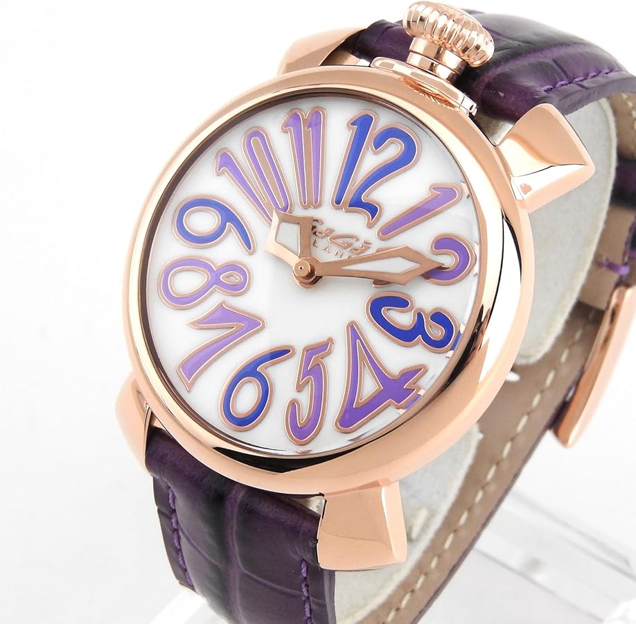 Amazon.co.jp: ガガミラノ MANUALE 40MM 18K PVD マヌアーレ