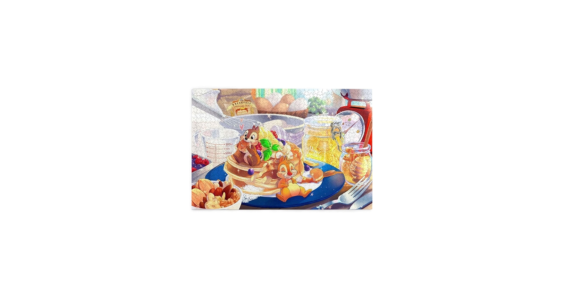 Amazon.co.jp: チップ デール アニメ ジグソーパズル 木製 1000ピース