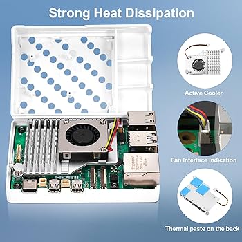 Amazon.co.jp: RasTech Pi 5 8GB キット 技適マーク Pi 5 8gb 本体