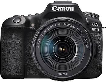 Amazon.com : Canon EOS 90D DSLR Camera with 18-135mm Lens with