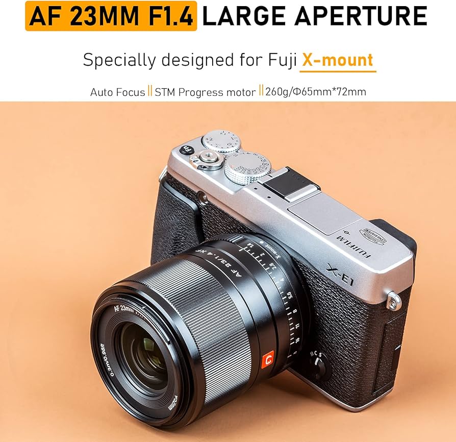 Amazon.com : VILTROX 23mm f/1.4 X-Mount Lens Auto Focus F1.4 Large