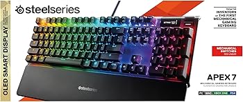 Amazon.co.jp: SteelSeries ゲーミングキーボード 青軸 有線 英語配列
