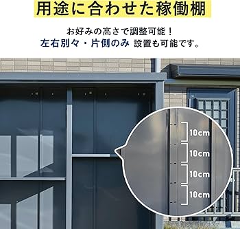 Amazon | 【Amazon.co.jp 限定】 ガーデンマスター(Gardenmaster) 物置