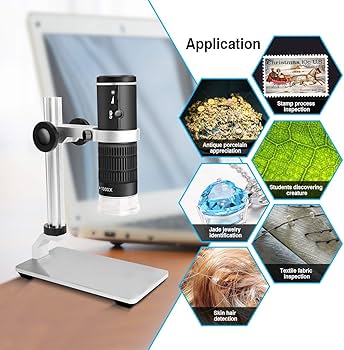 Amazon.com : Cainda WiFi Digital Microscope for iPhone Android