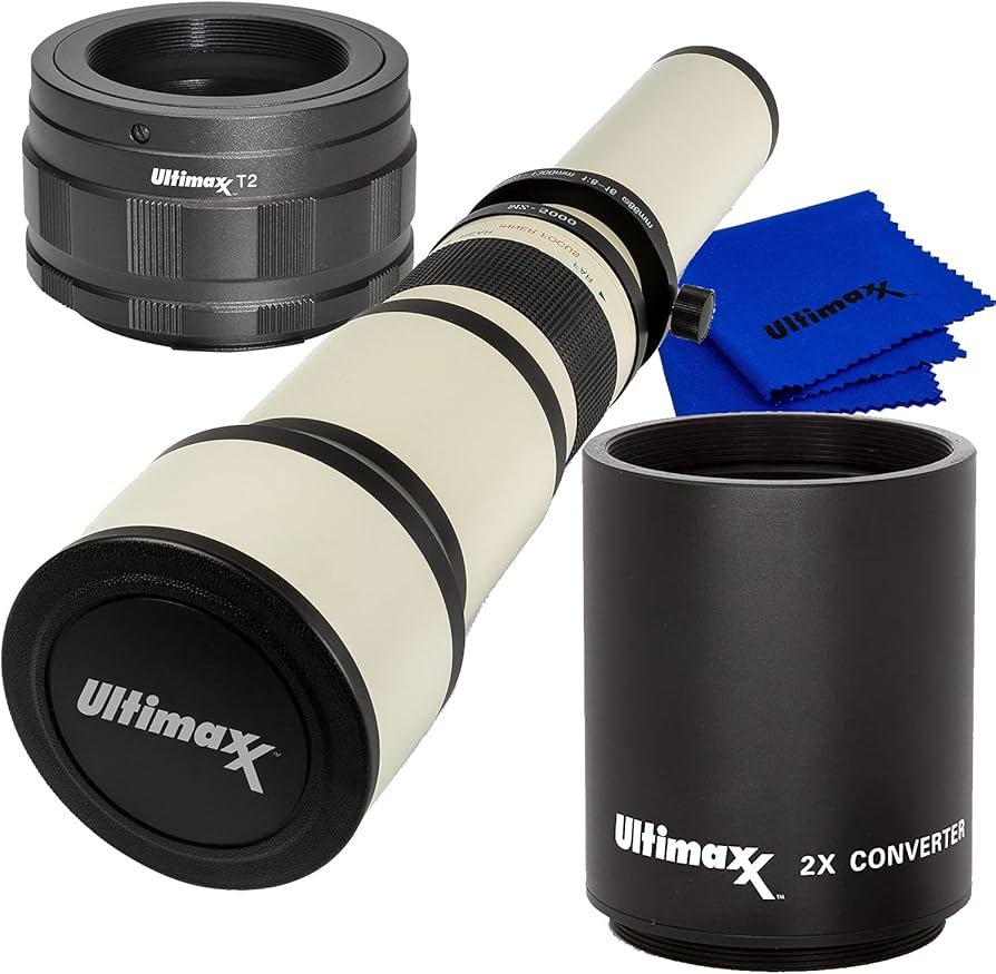 Amazon.com : Ultimaxx 650-1300mm f/8-16 Manual Zoom Lens for Nikon