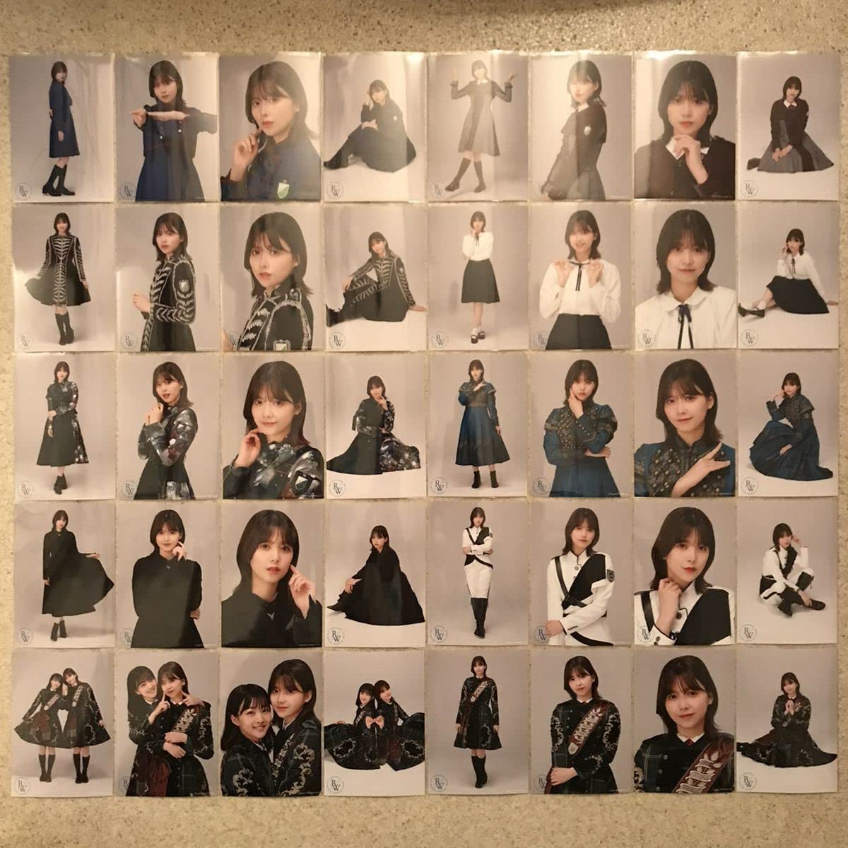 Amazon.co.jp: 櫻坂46 渡邉理佐 欅坂46衣装 ランダム 生写真 40枚