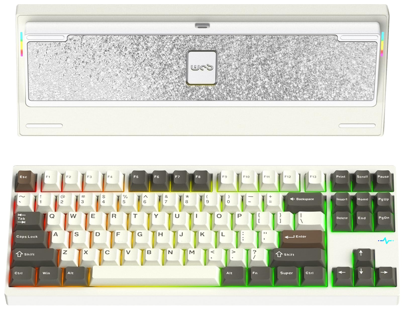 Amazon.com: KEEBMONKEY WOBKEY Crush 80 Reboot CNC Aluminum 5