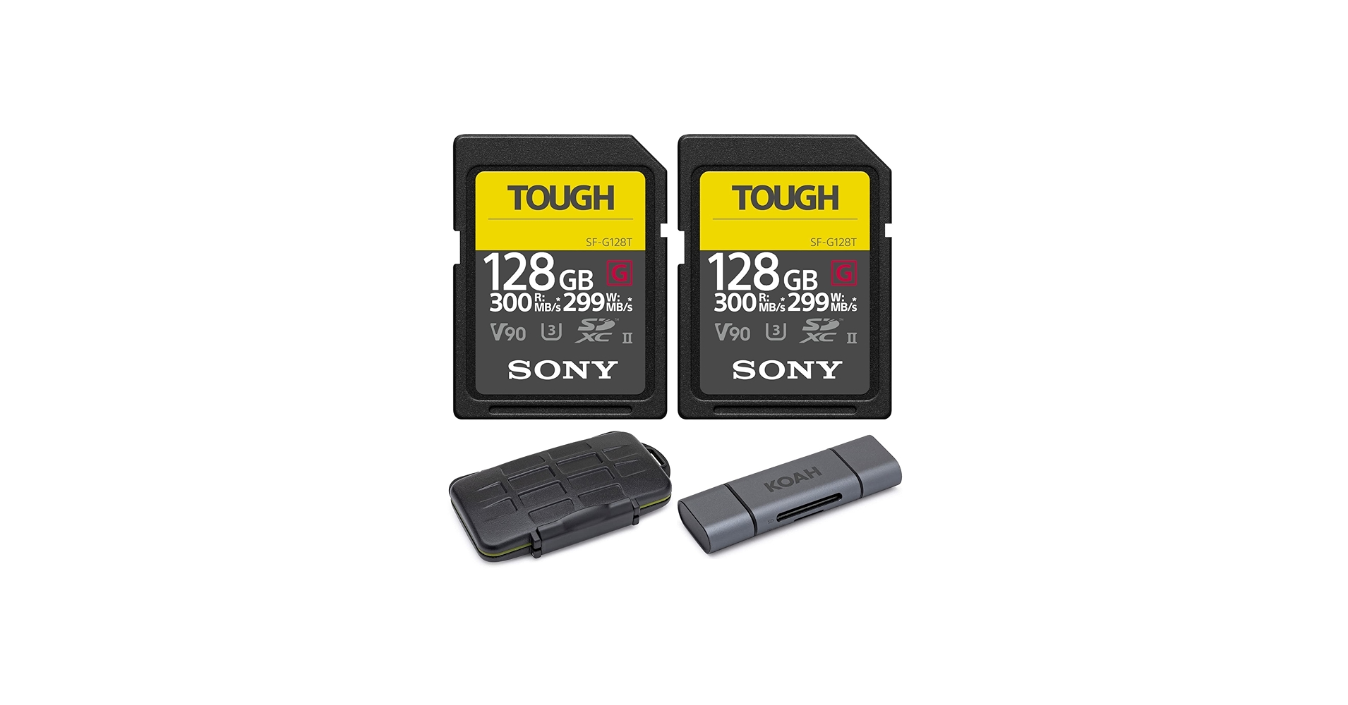 Amazon.com: Sony 128GB UHS-II Tough G-Series SD Card Bundle (2