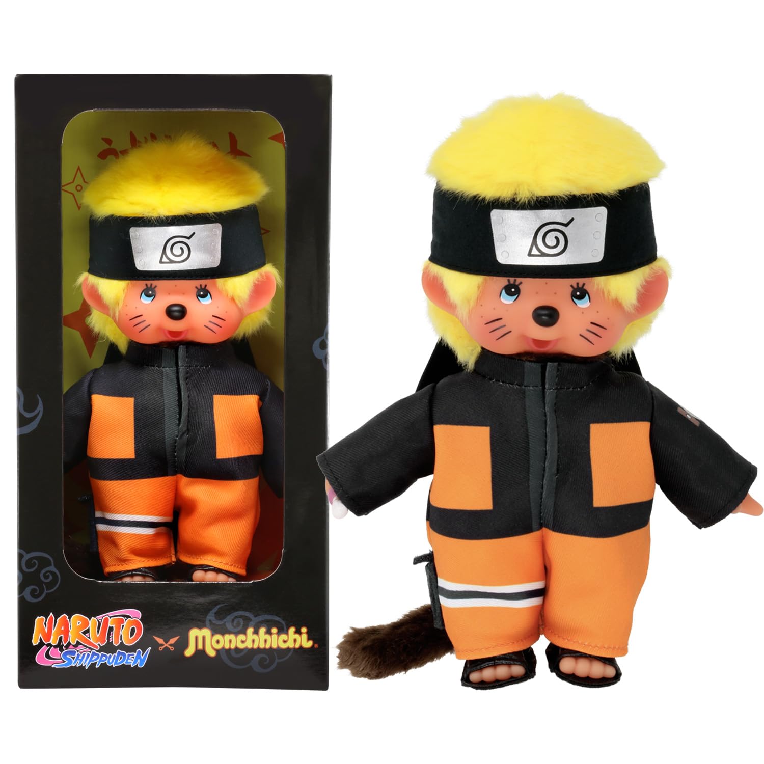 Amazon.com: Bandai - Monchhichi - Naruto Shippuden Monchhichi