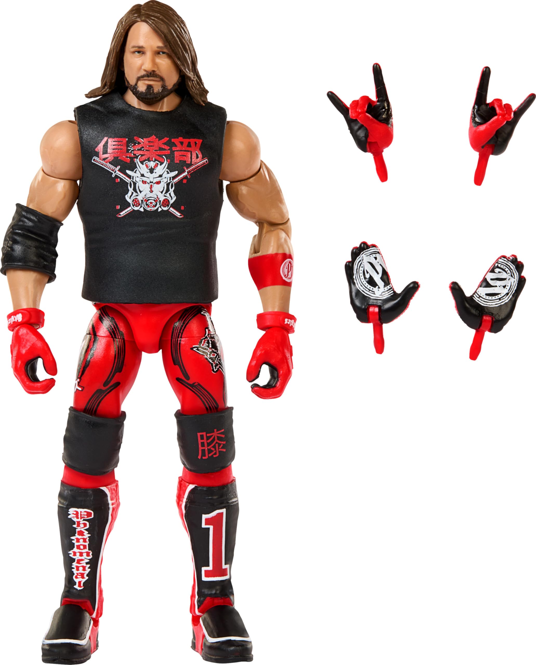 Amazon.co.jp: Mattel WWE AJ スタイル エリートコレクション