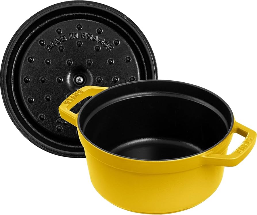 Amazon｜staub ストウブ 「 ピコ ココット ラウンド シトロン 22cm