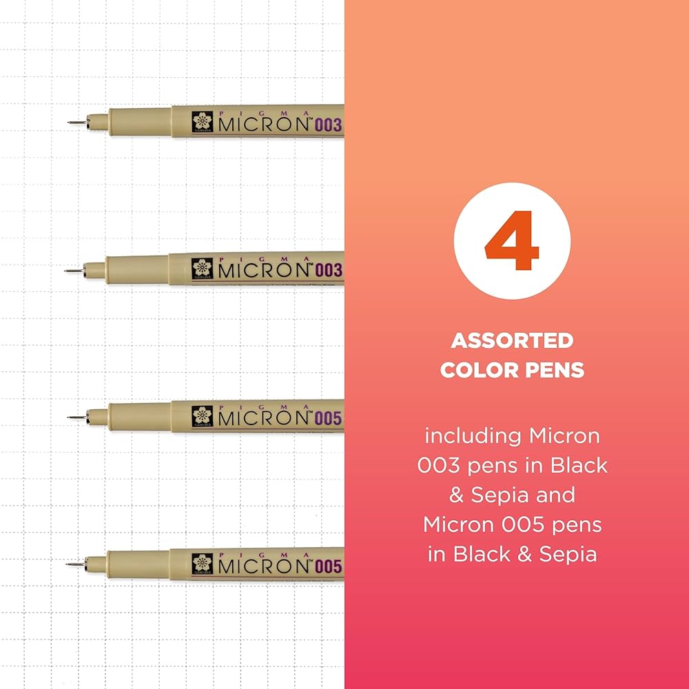 Amazon.co.jp: Sakura ピグマ ミクロン インクペンセット ブリスター