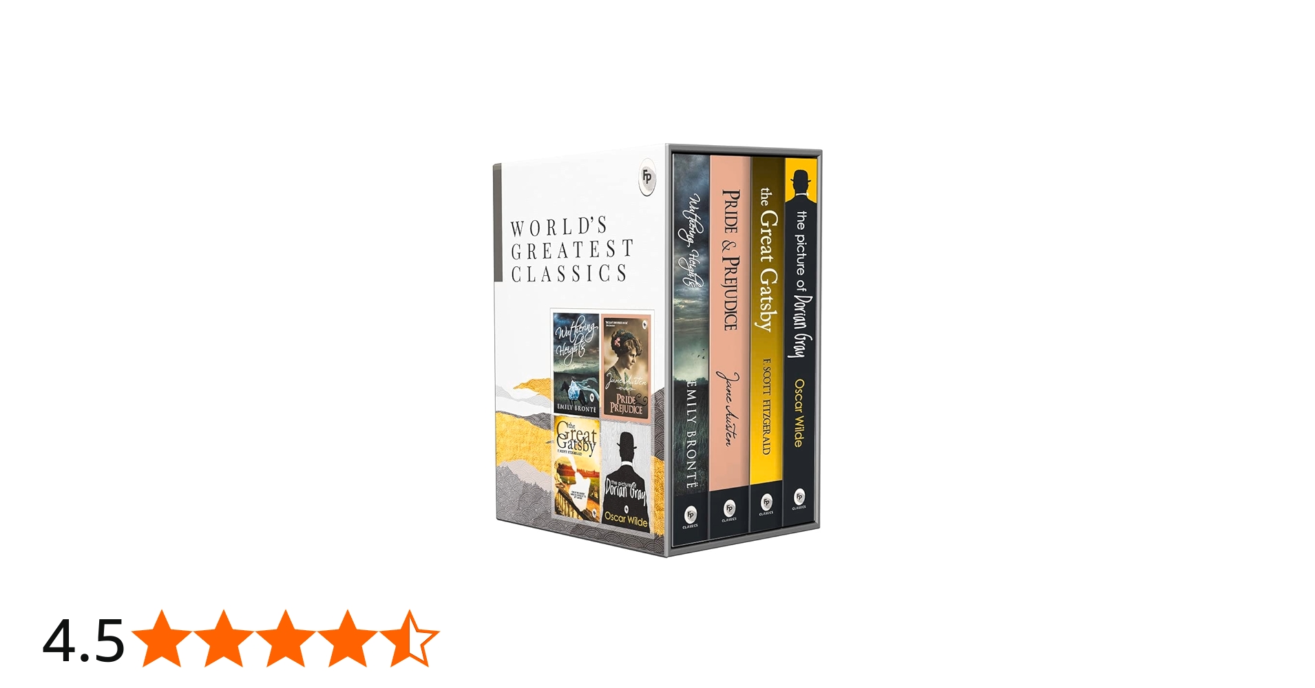 Worlds Greatest Classics (Box Set of 4 Books) : F. Scott