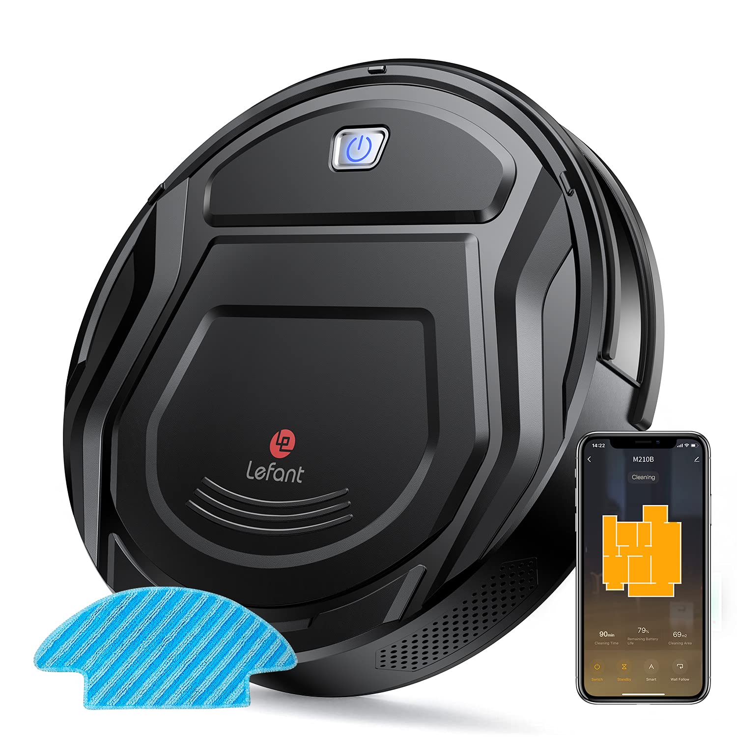 Amazon | ロボット掃除機 Lefant M210 強力吸引 小型お掃除ロボット