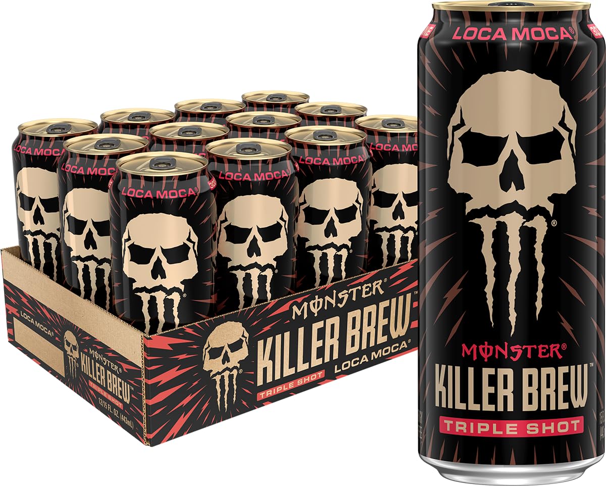 Amazon.com : Monster Energy Killer Brew Loca Moca, 15 Fl Oz | Pack